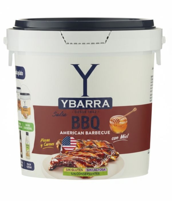 SALSA BARBACOA YBARRA 2X1,8 KG